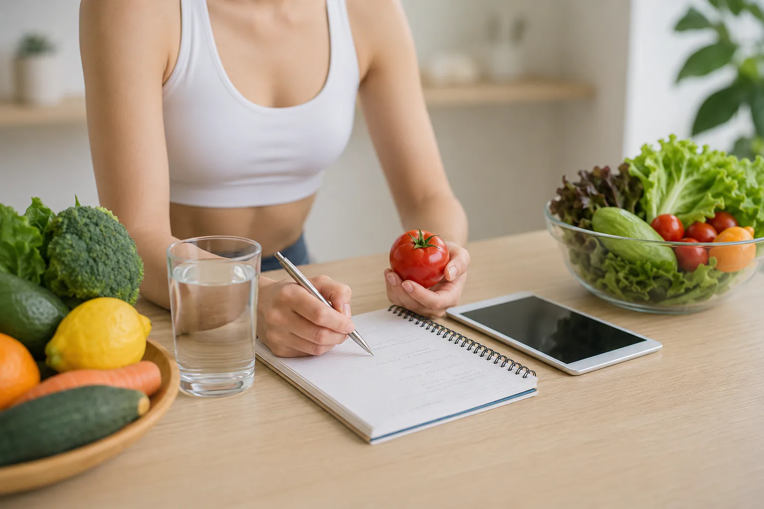 Planificación de hábitos alimentarios saludables